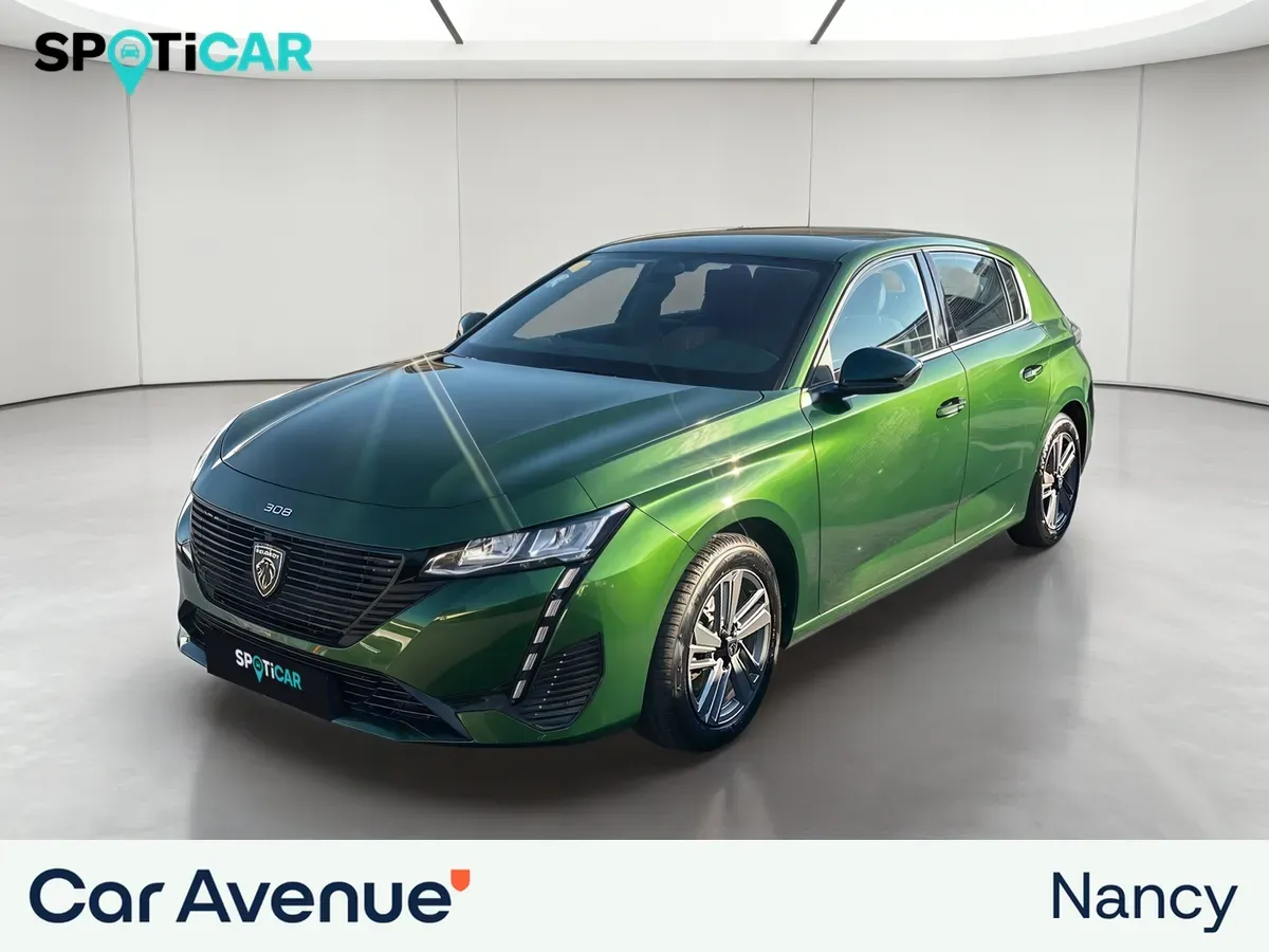 Peugeot 308 vert d'occasion