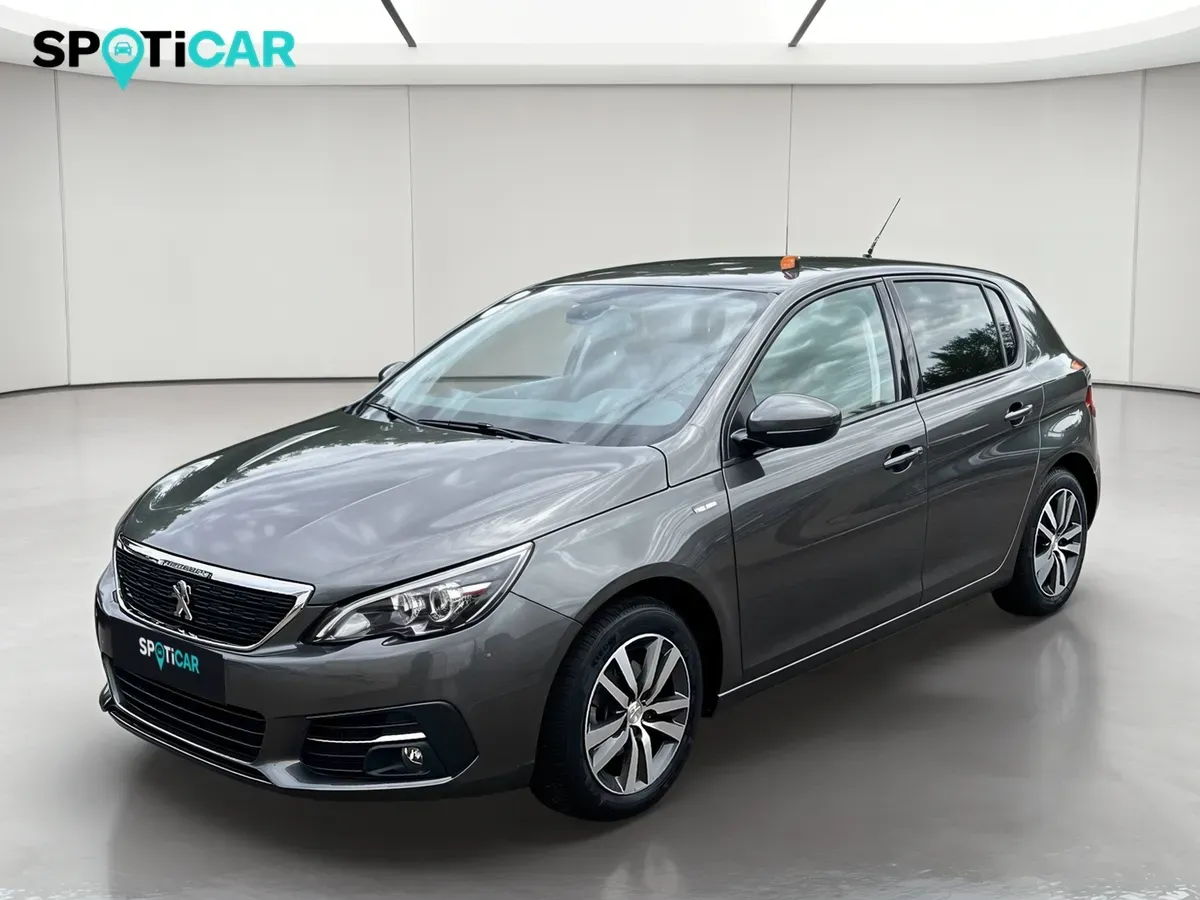 Peugeot 308 gris d'occasion