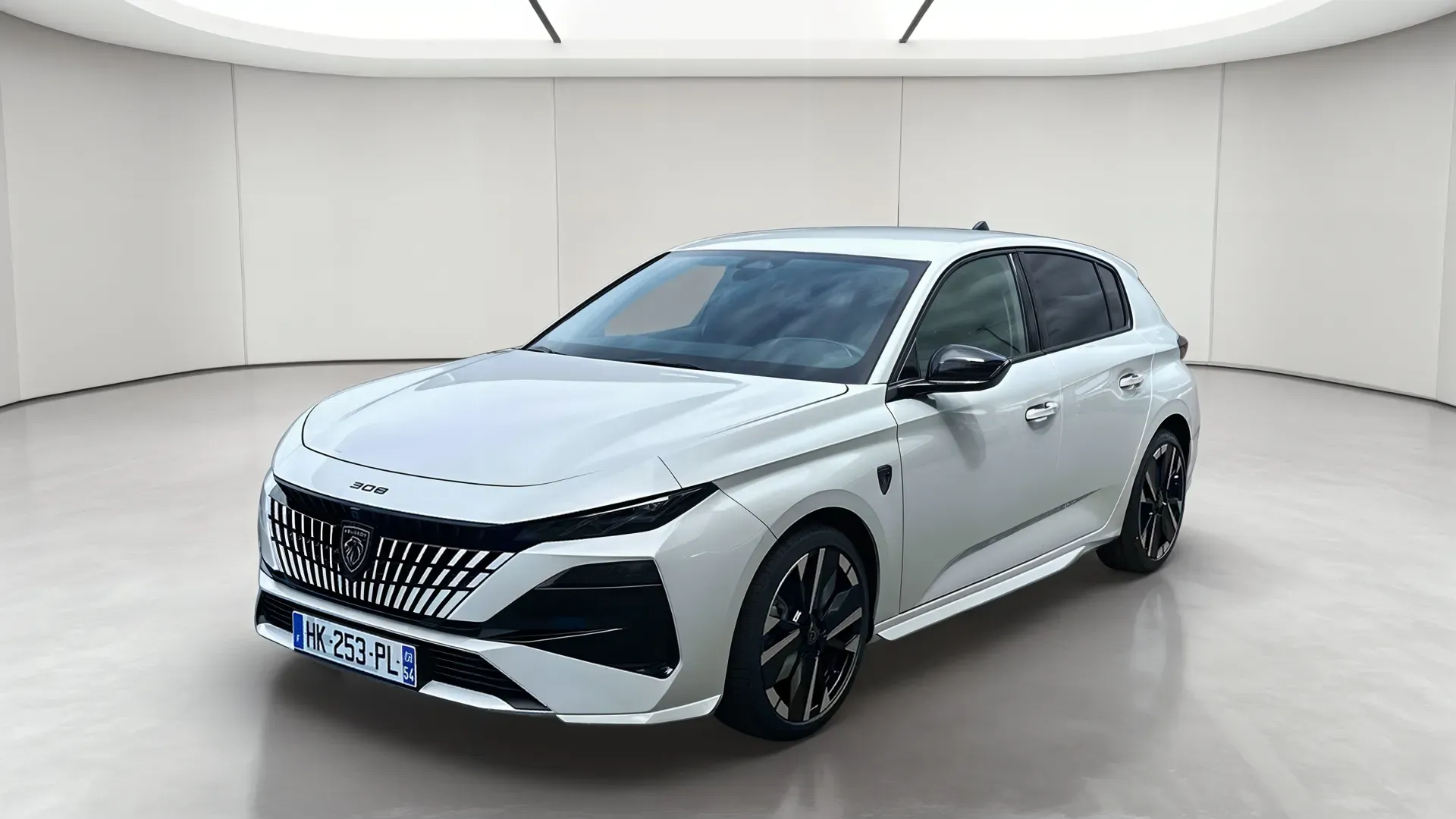 Peugeot 308 blanc okenite neuf
