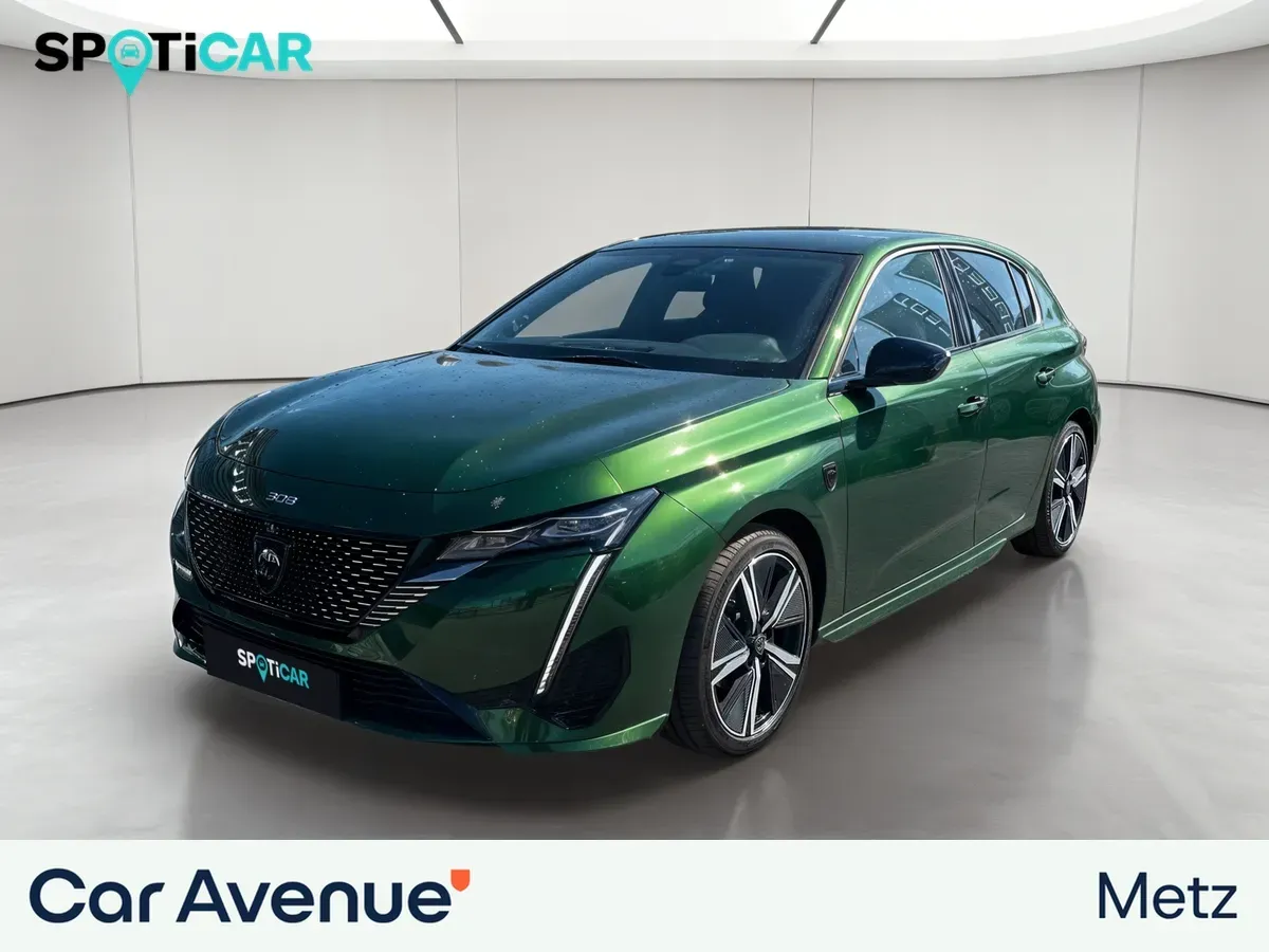 Peugeot 308 vert d'occasion