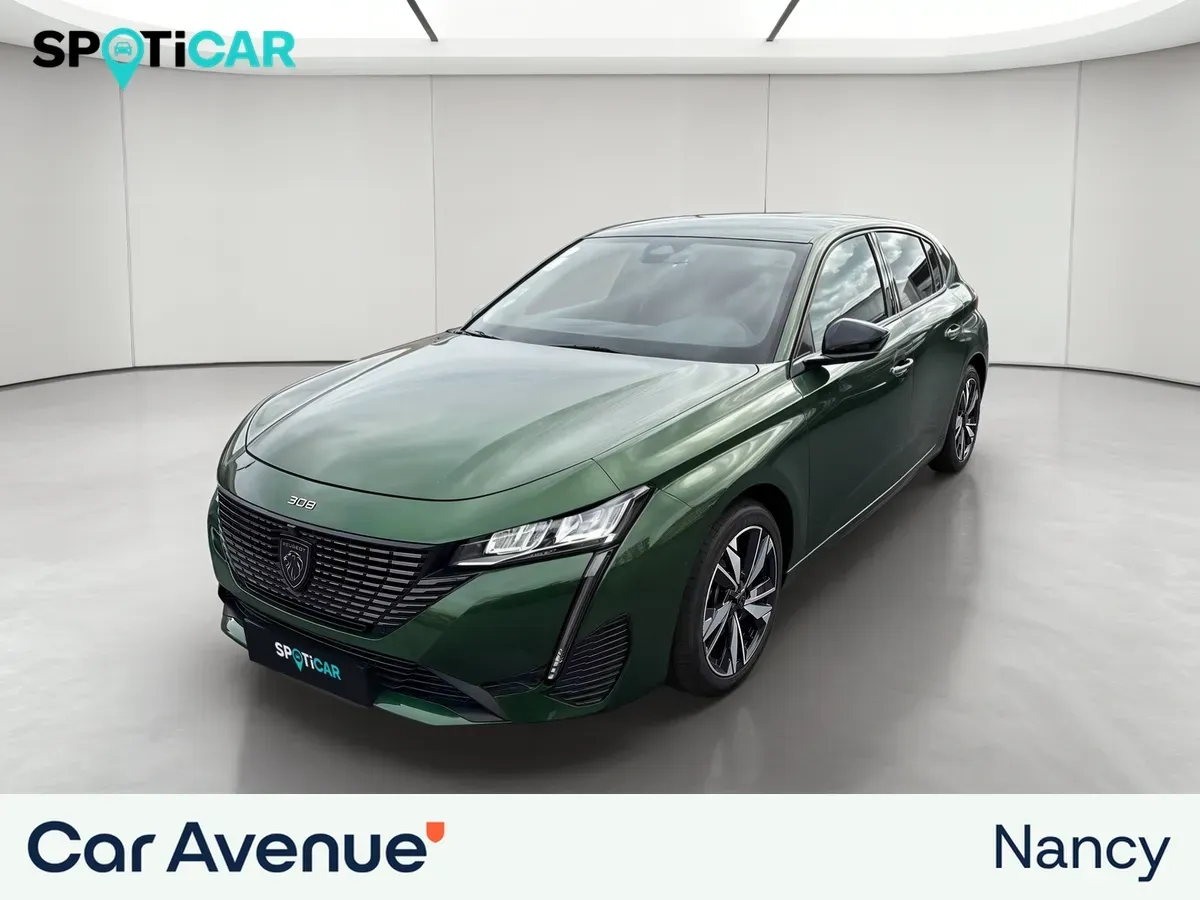 Peugeot 308 vert d'occasion
