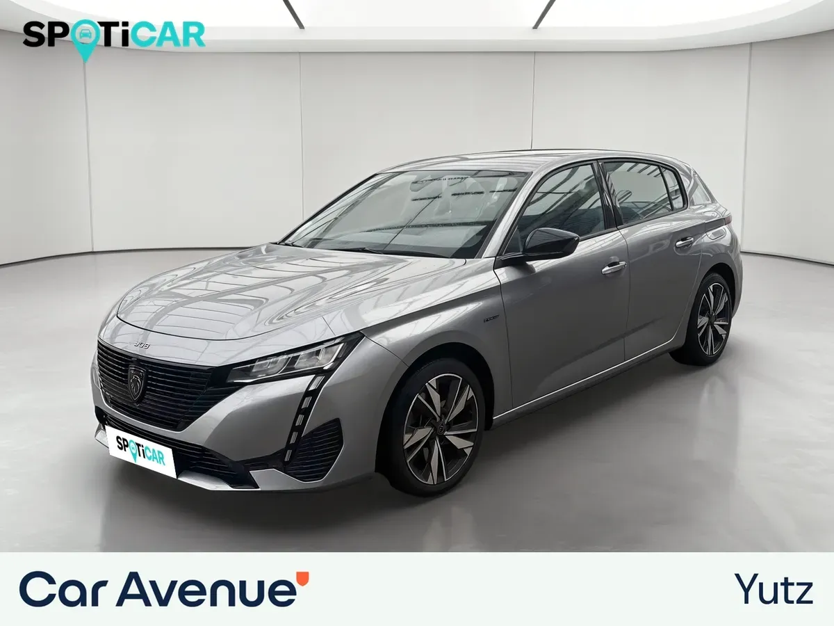Peugeot 308 gris d'occasion