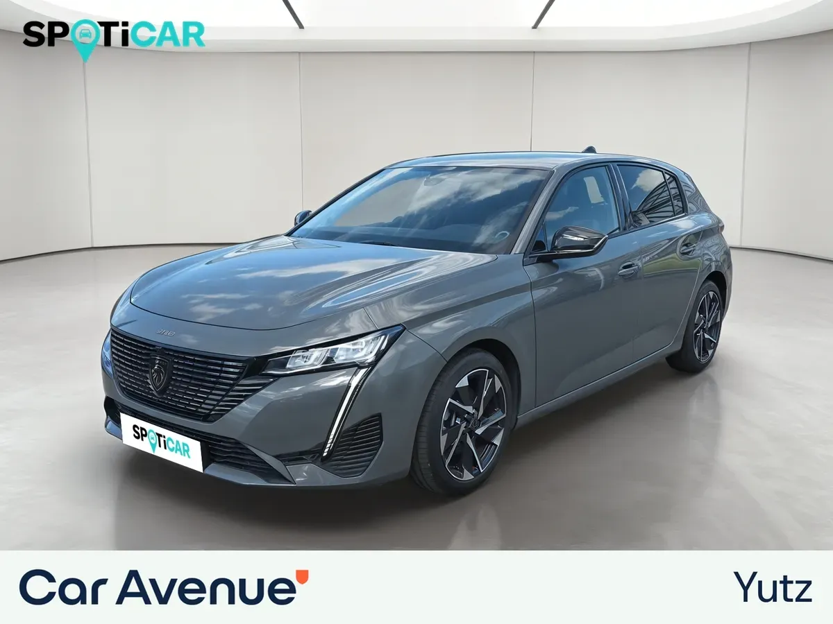 Peugeot 308 gris d'occasion