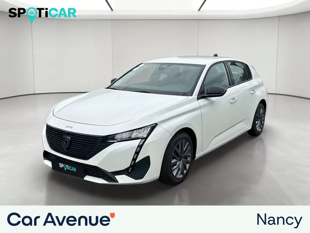 Peugeot 308 blanc d'occasion