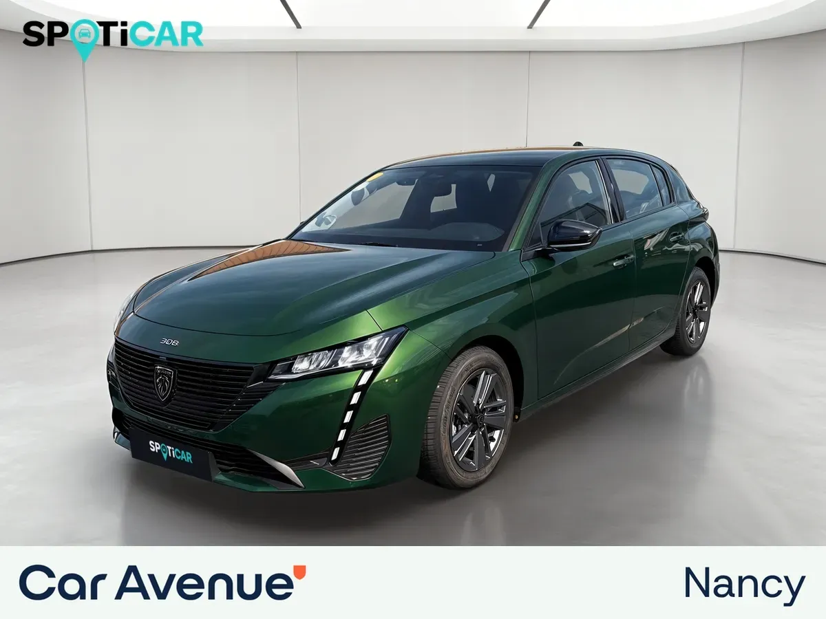 Peugeot 308 vert d'occasion