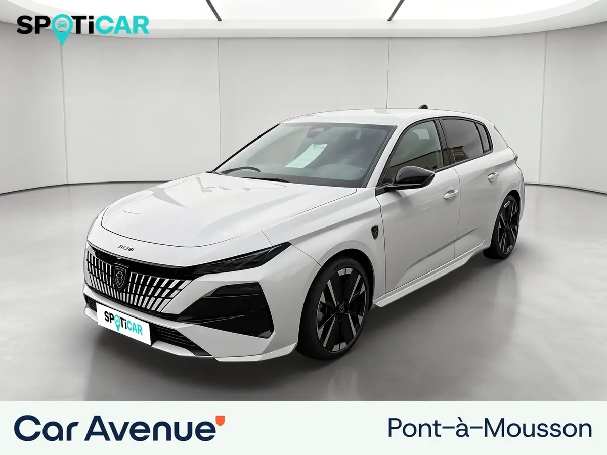 Peugeot 308 blanc okenite neuf