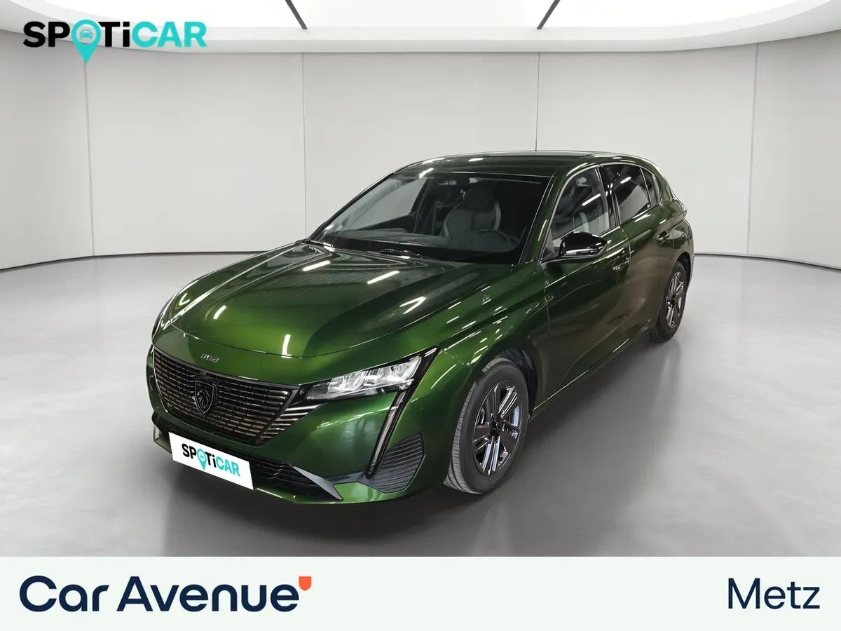 Peugeot 308 vert olivine (m) d'occasion