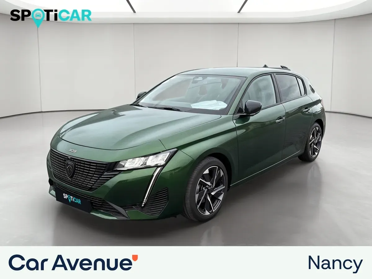 Peugeot 308 vert d'occasion