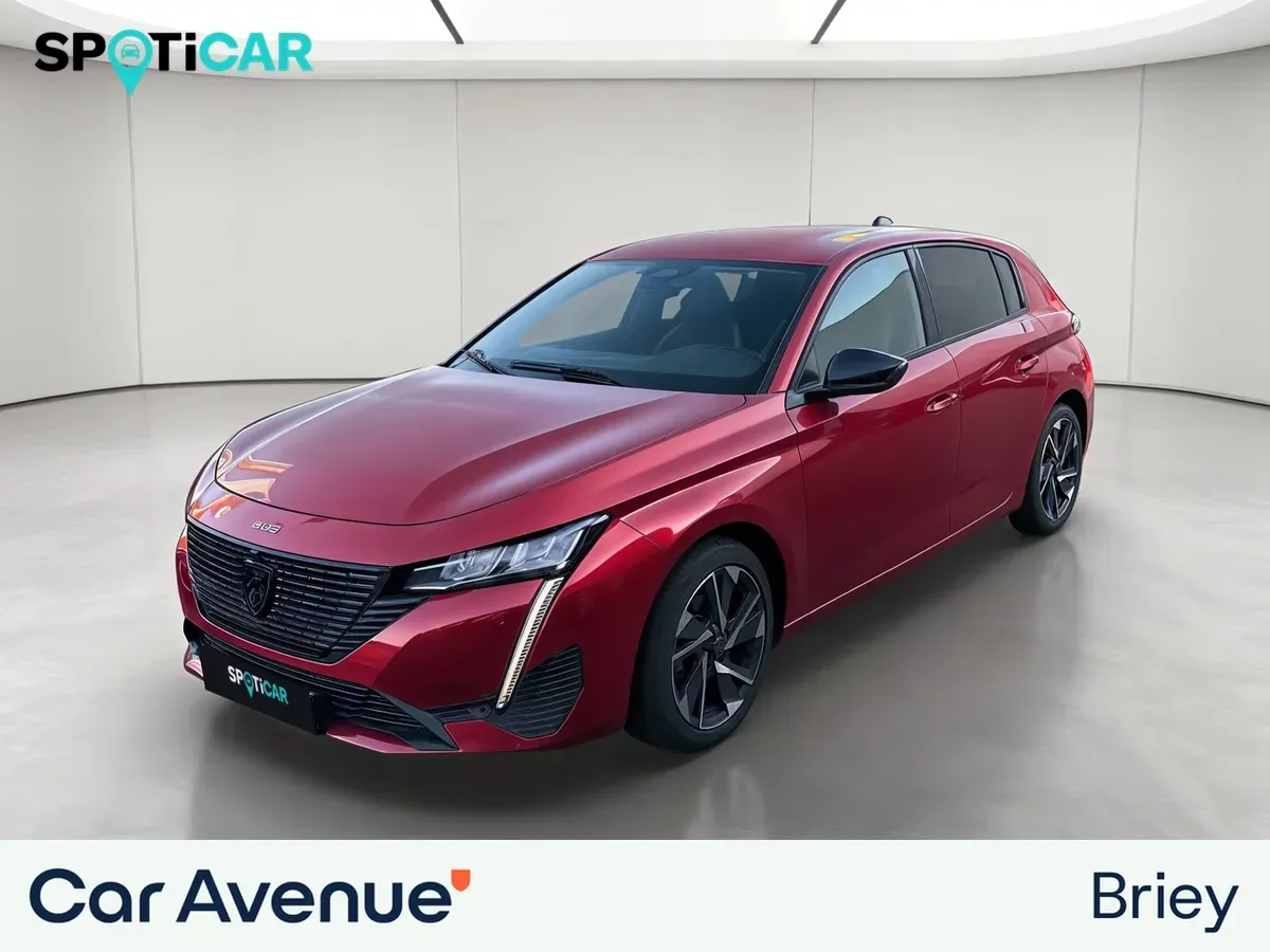 Peugeot 308 rouge d'occasion