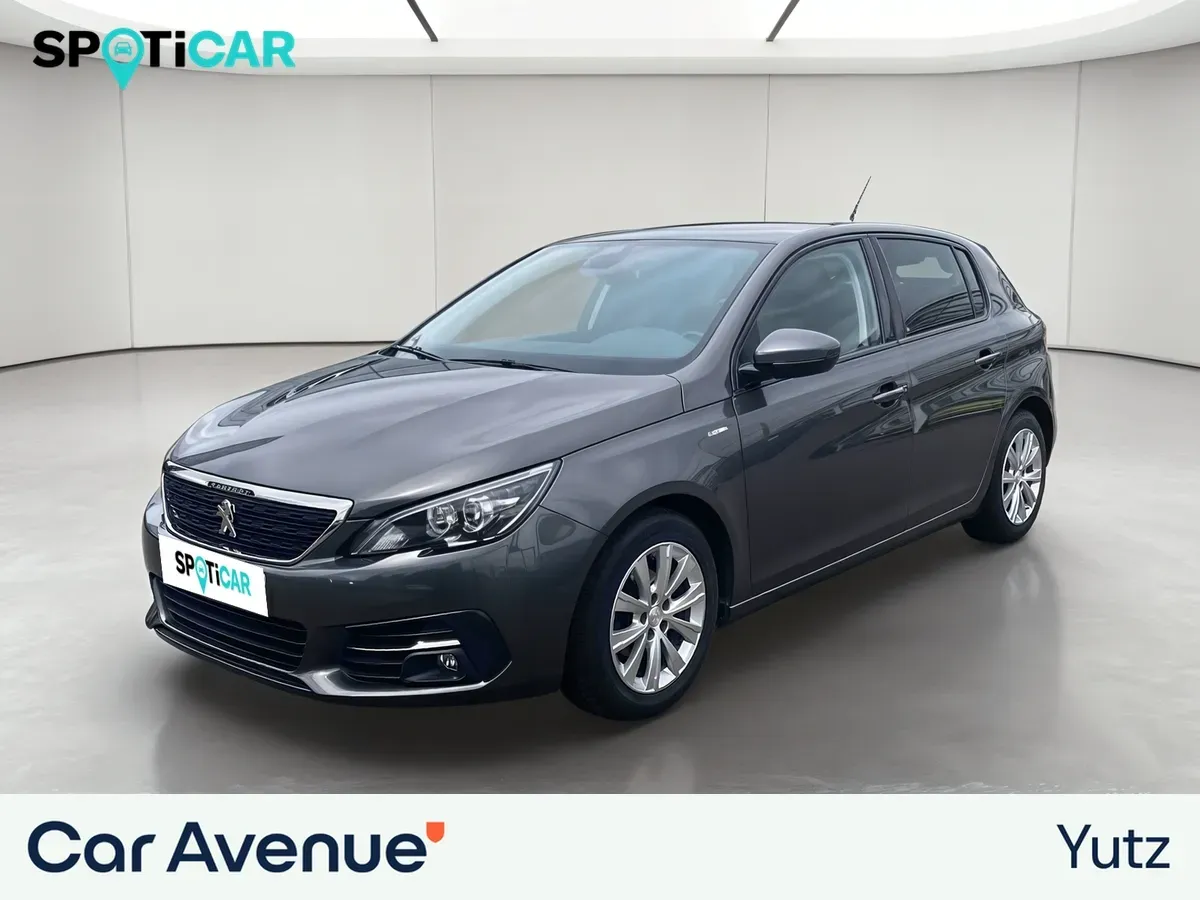 Peugeot 308 gris d'occasion
