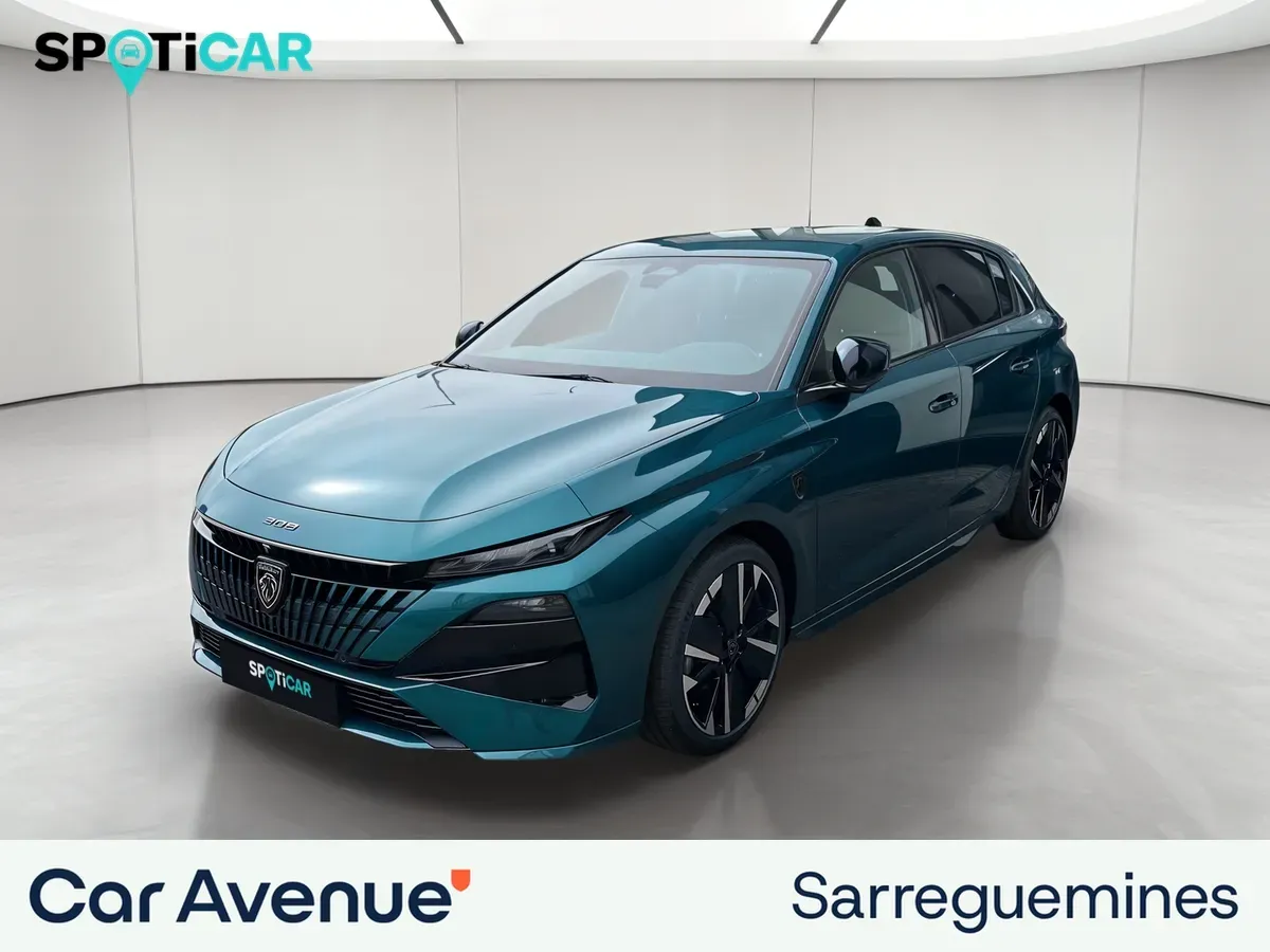 Peugeot 308 bleu lagoa (m) neuf