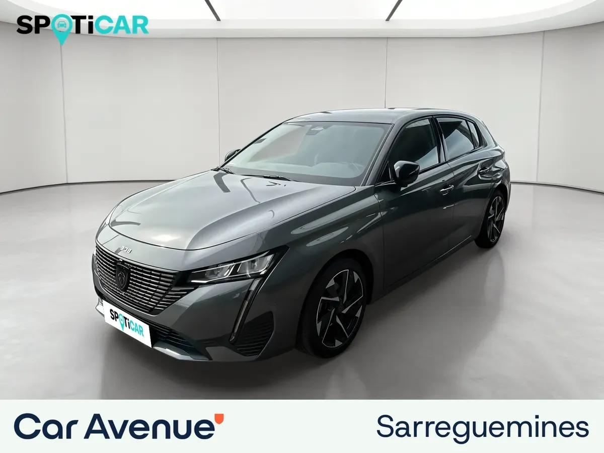 Peugeot 308 gris selenium (m) d'occasion