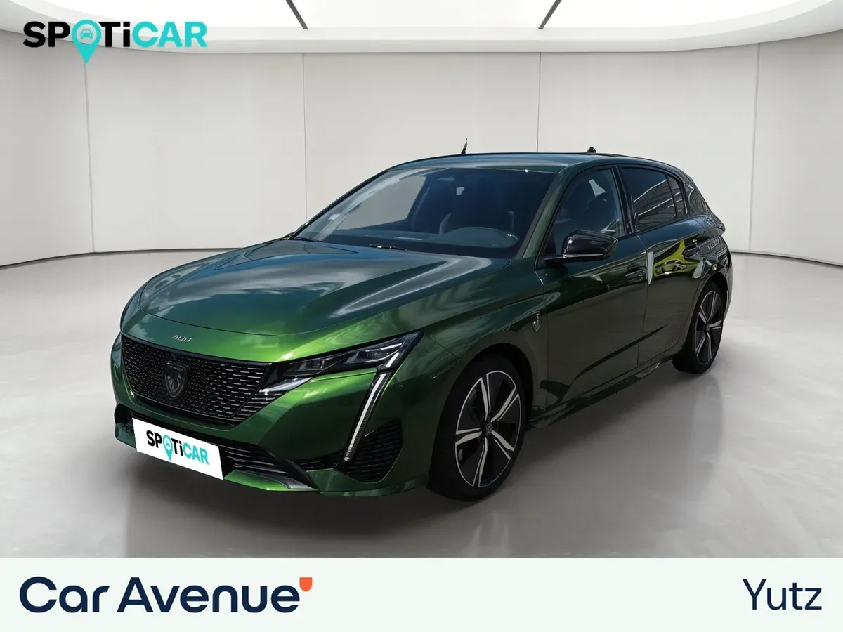 Peugeot 308 vert olivine (m) d'occasion