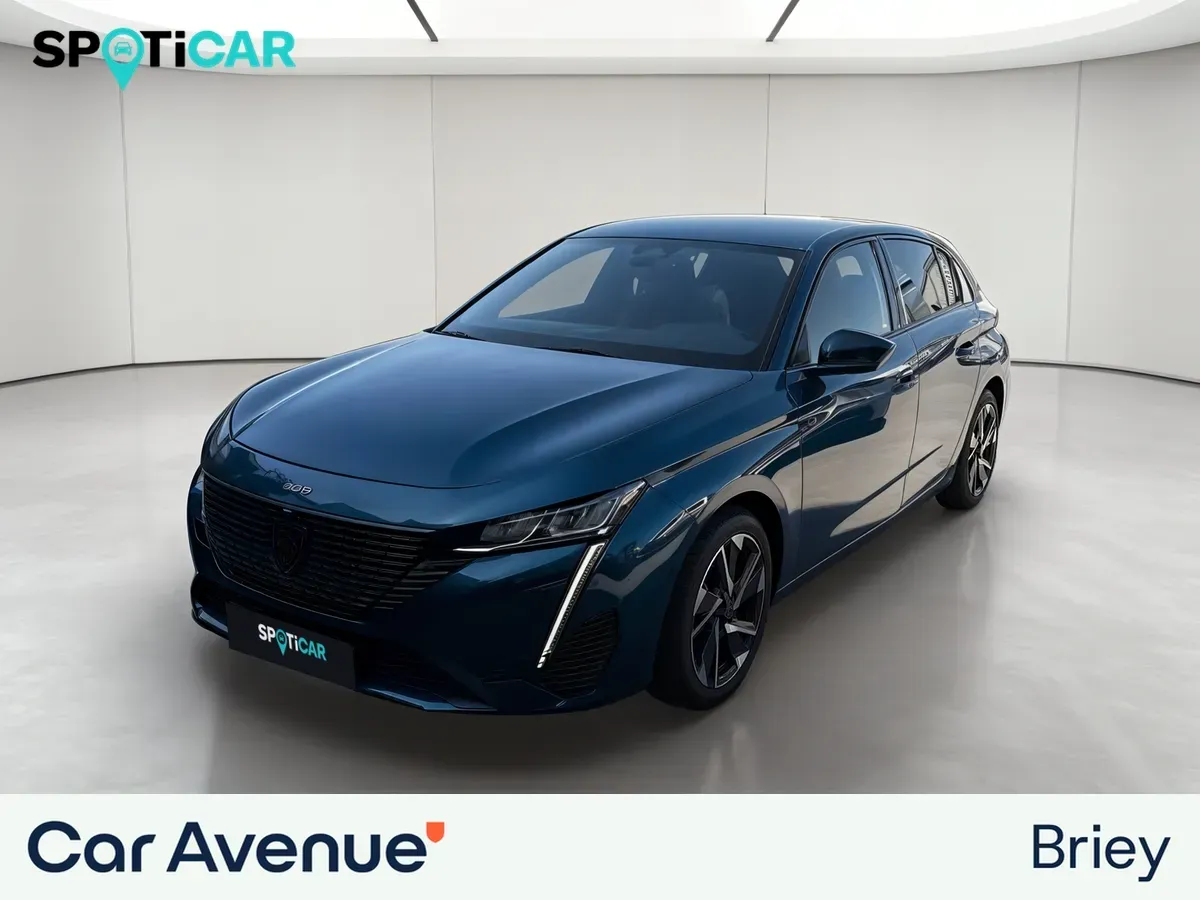 Peugeot 308 bleu d'occasion