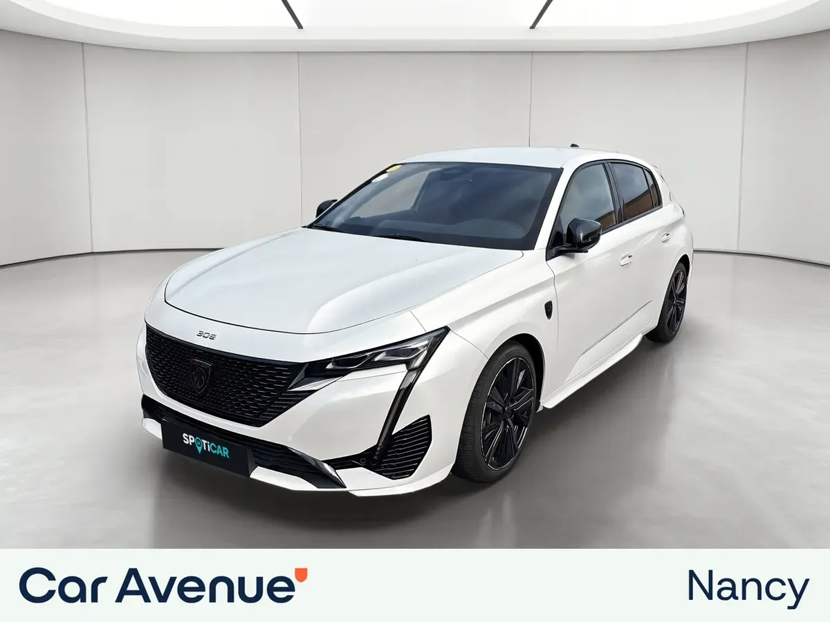Peugeot 308 blanc d'occasion