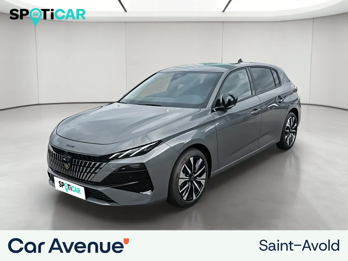 Peugeot 308 gris d'occasion