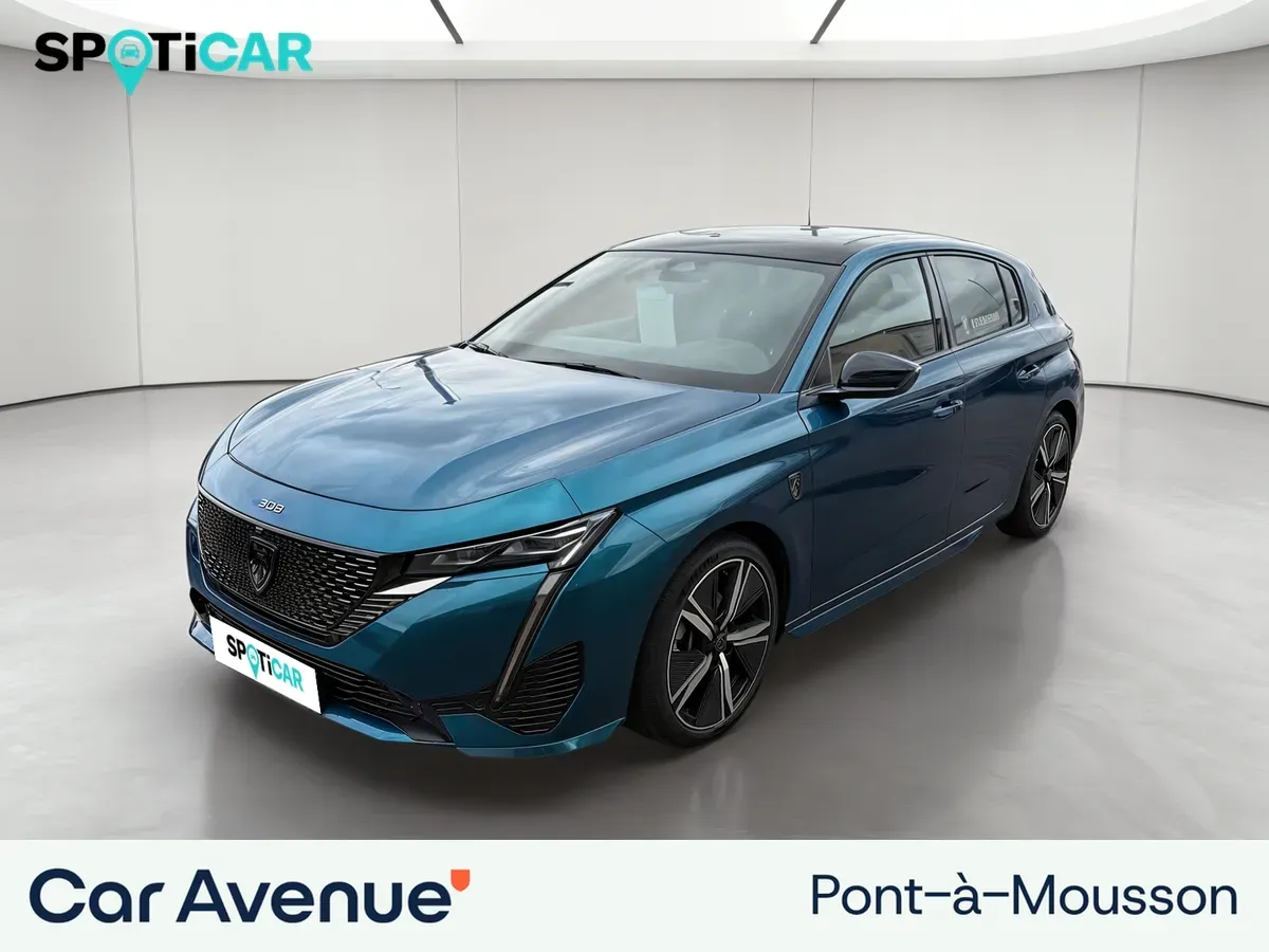 Peugeot 308 bleu obsession (m) neuf