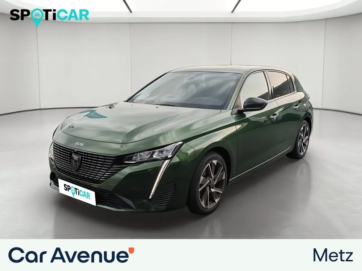 Peugeot 308 teinte m. vert olivine d'occasion