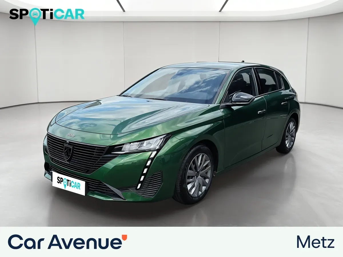 Peugeot 308 vert d'occasion