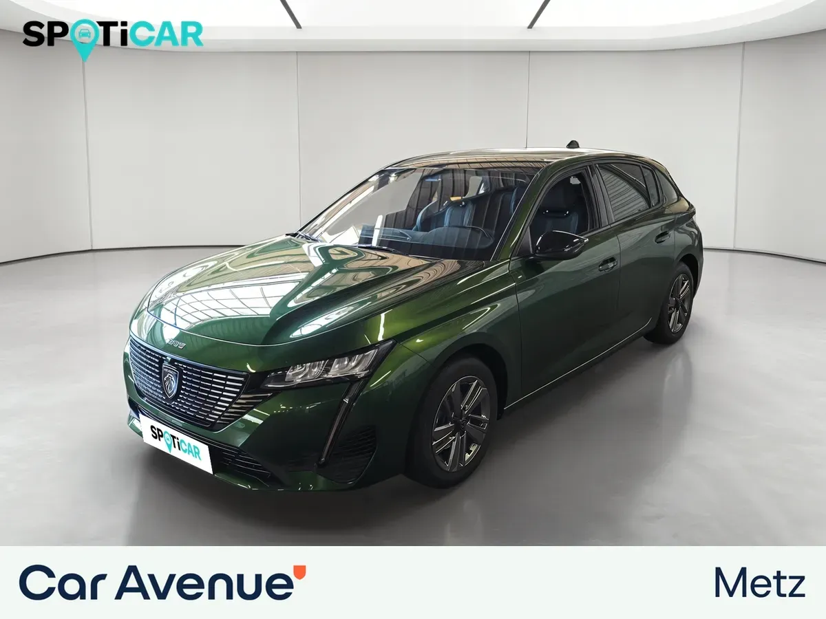 Peugeot 308 teinte m. vert olivine d'occasion