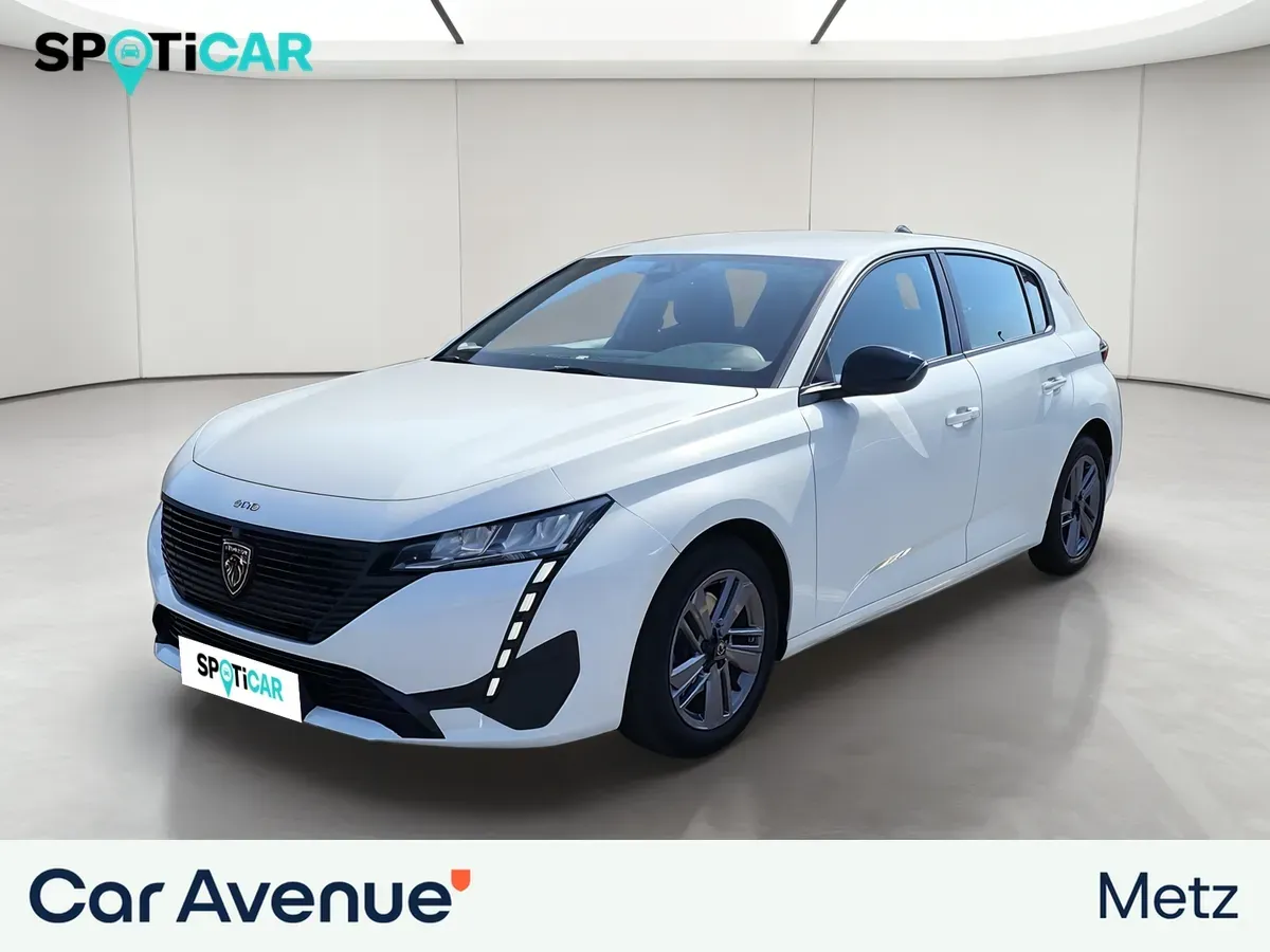 Peugeot 308 blanc banquise (o) d'occasion
