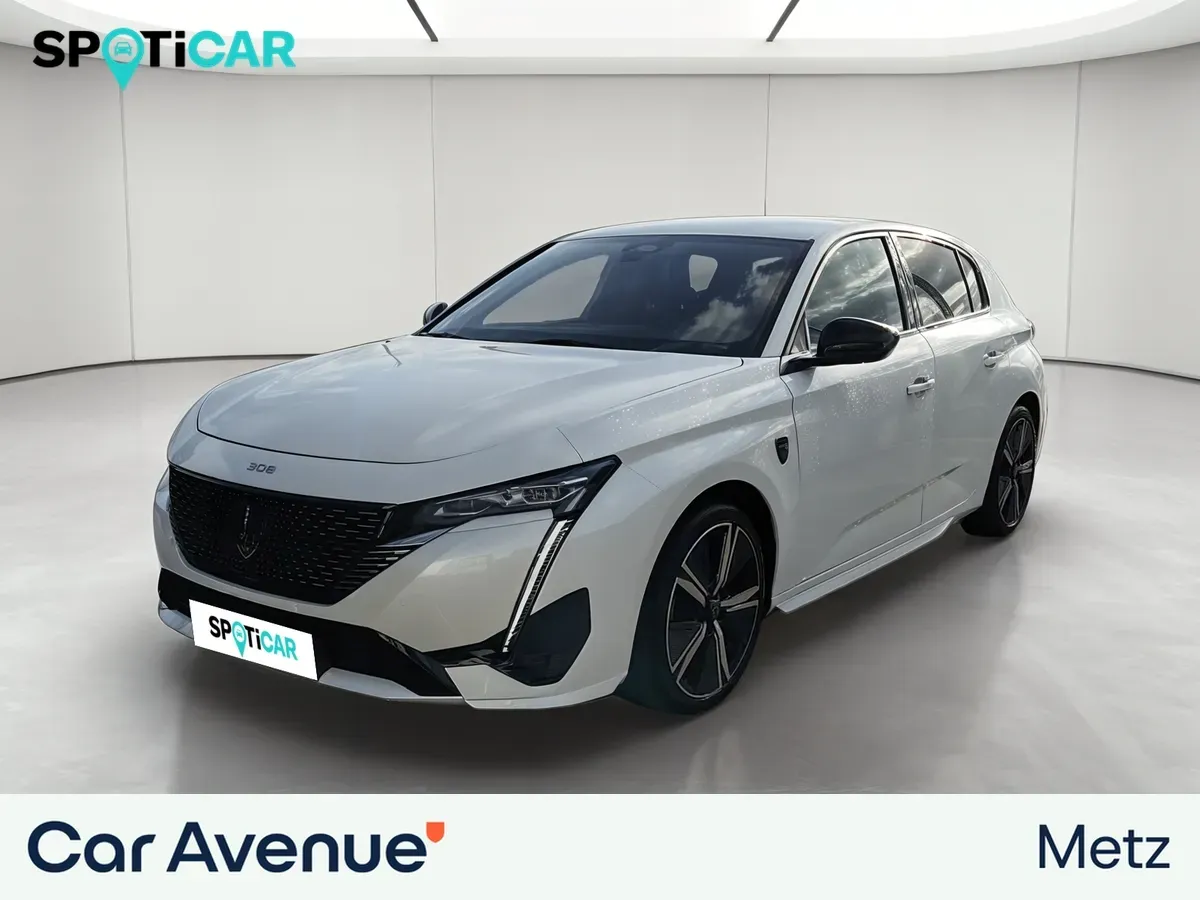 Peugeot 308 teinte spéciale blanc nacré d'occasion