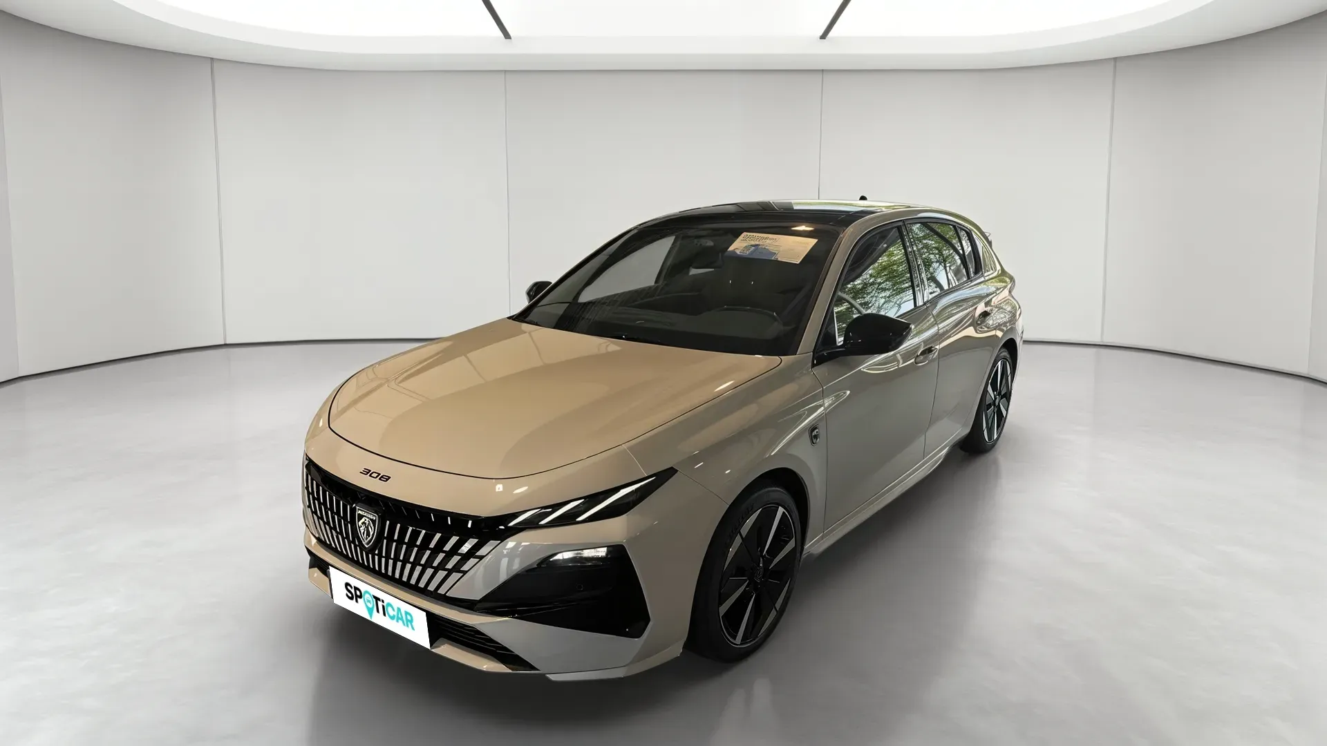 Peugeot 308 ELECTRIQUE blanc okenite (m) neuf