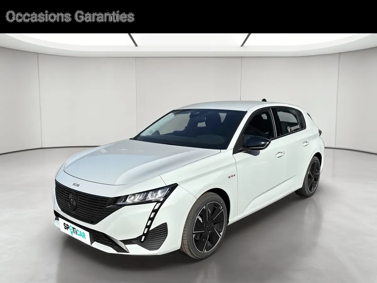 Peugeot 308 ELECTRIQUE blanc okenite (m) neuf