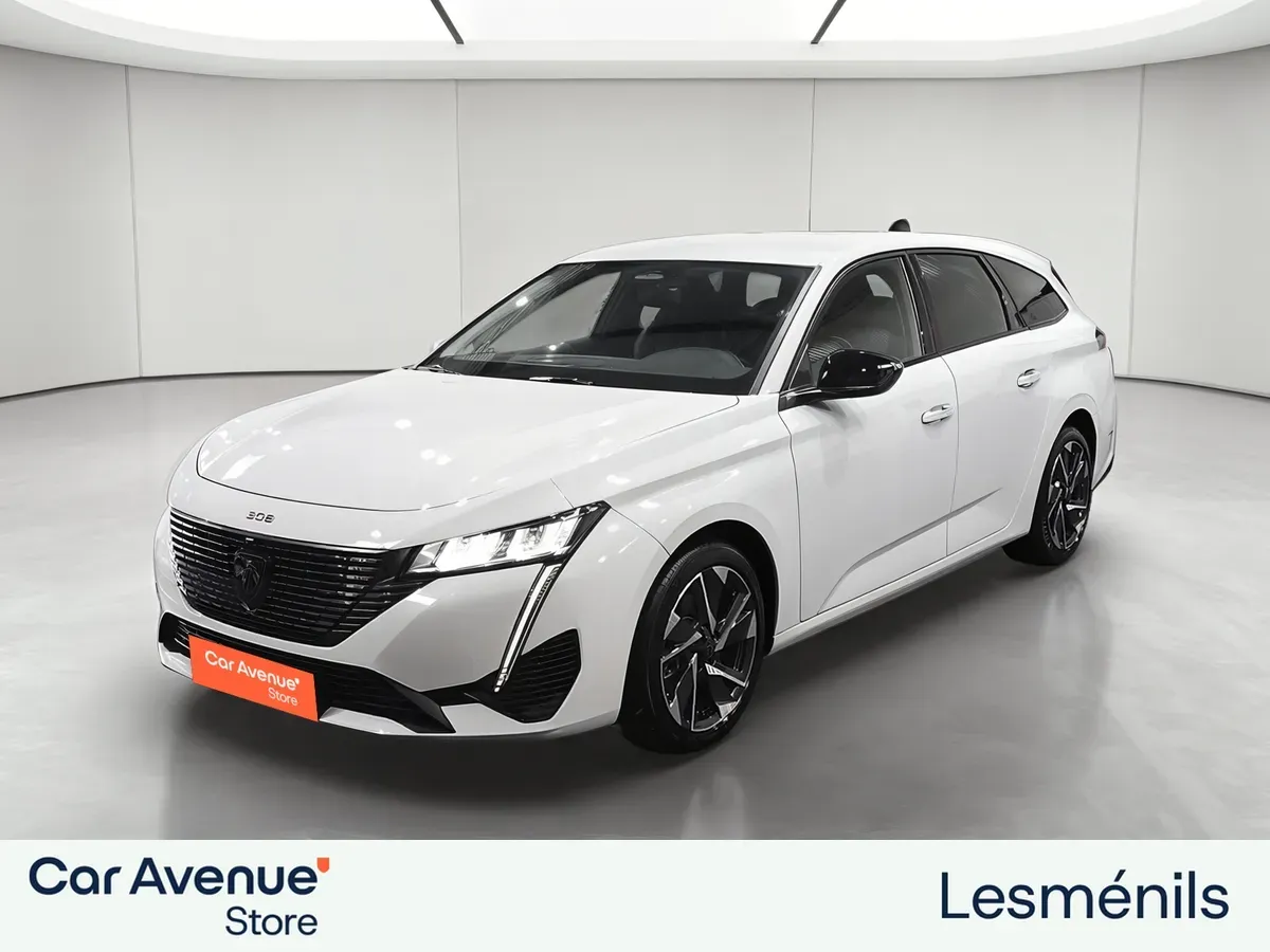 Peugeot 308 blanc d'occasion