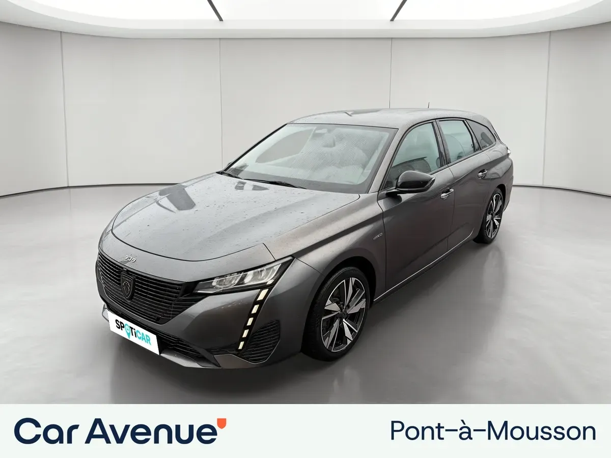 Peugeot 308 SW gris platinium (m) d'occasion