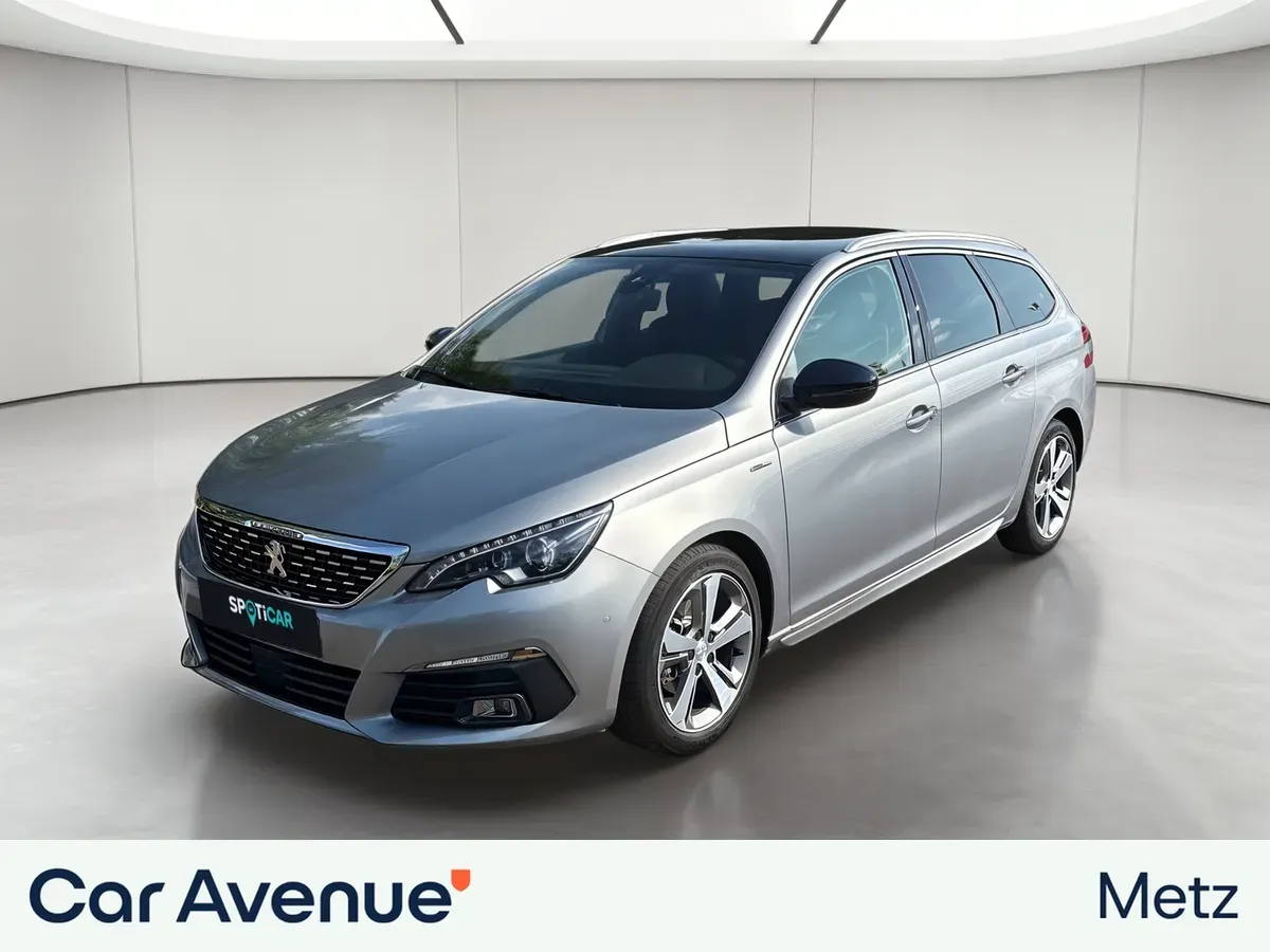 Peugeot 308 SW gris d'occasion