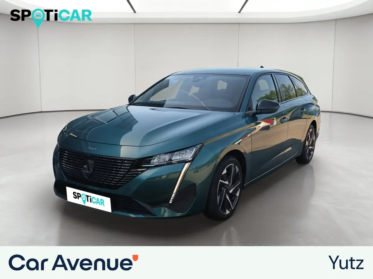 Peugeot 308 SW bleu d'occasion