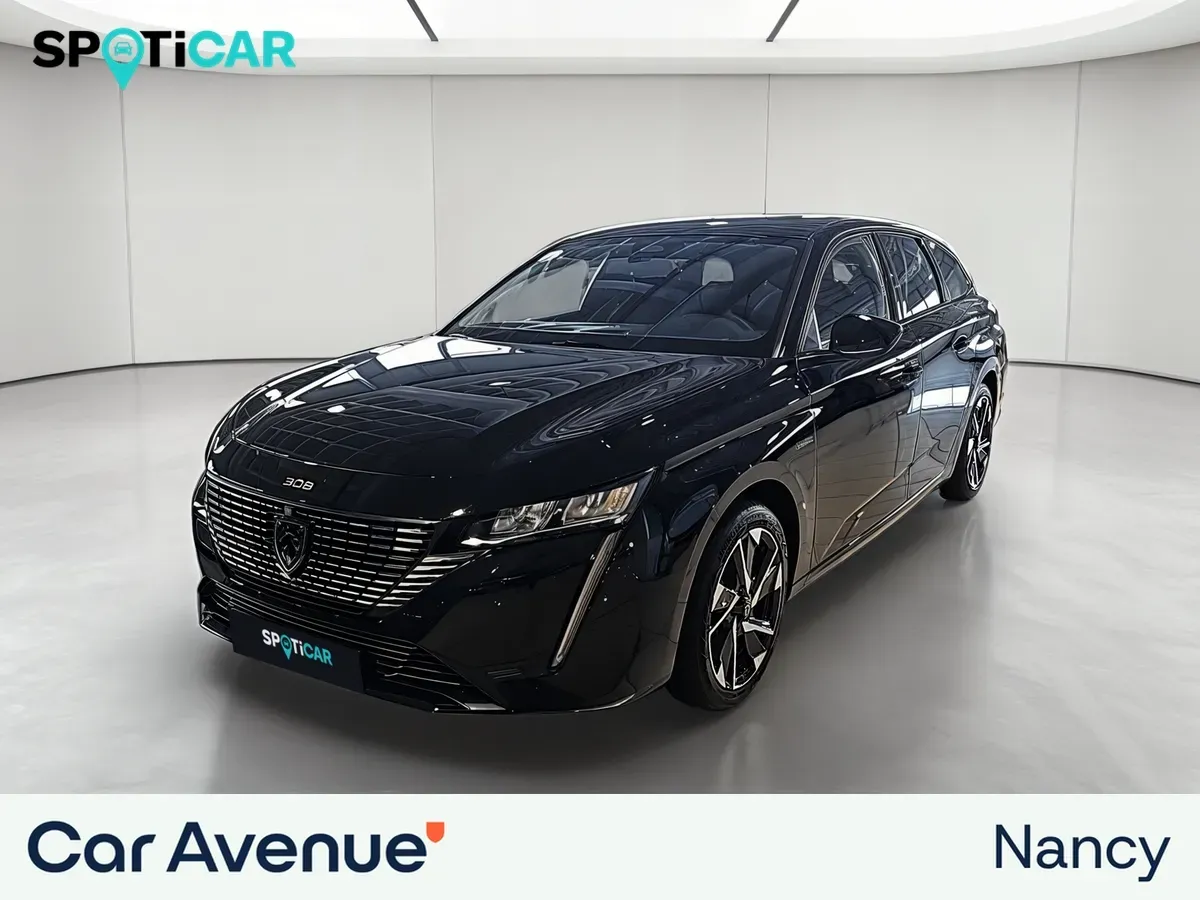 Peugeot 308 noir d'occasion