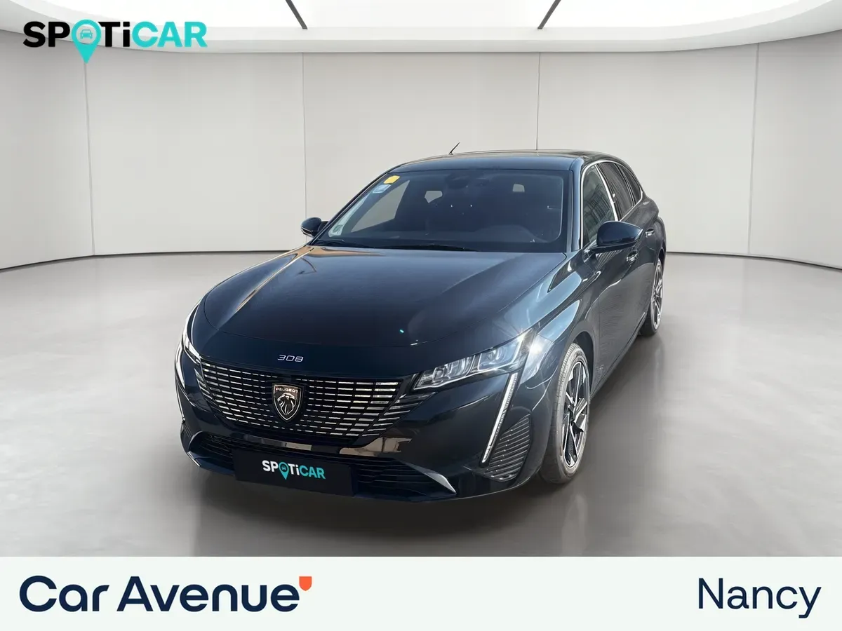 Peugeot 308 SW noir d'occasion