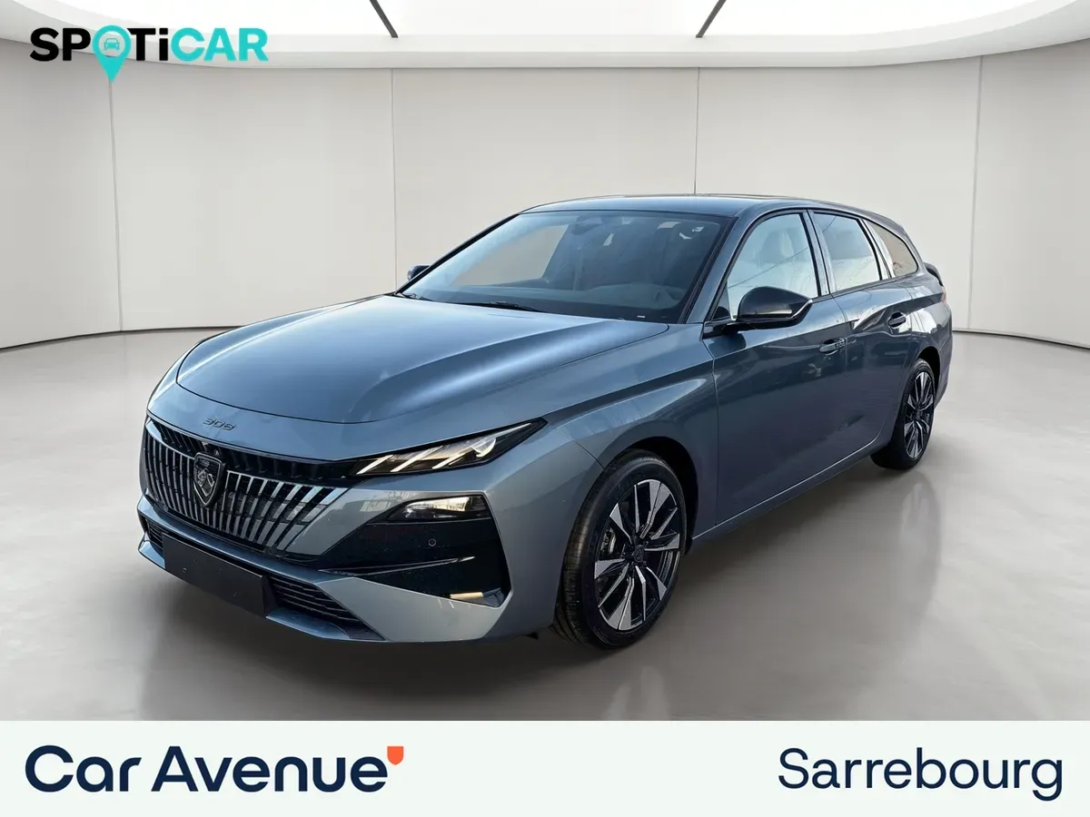 Peugeot 308 bleu ingaro (m) neuf