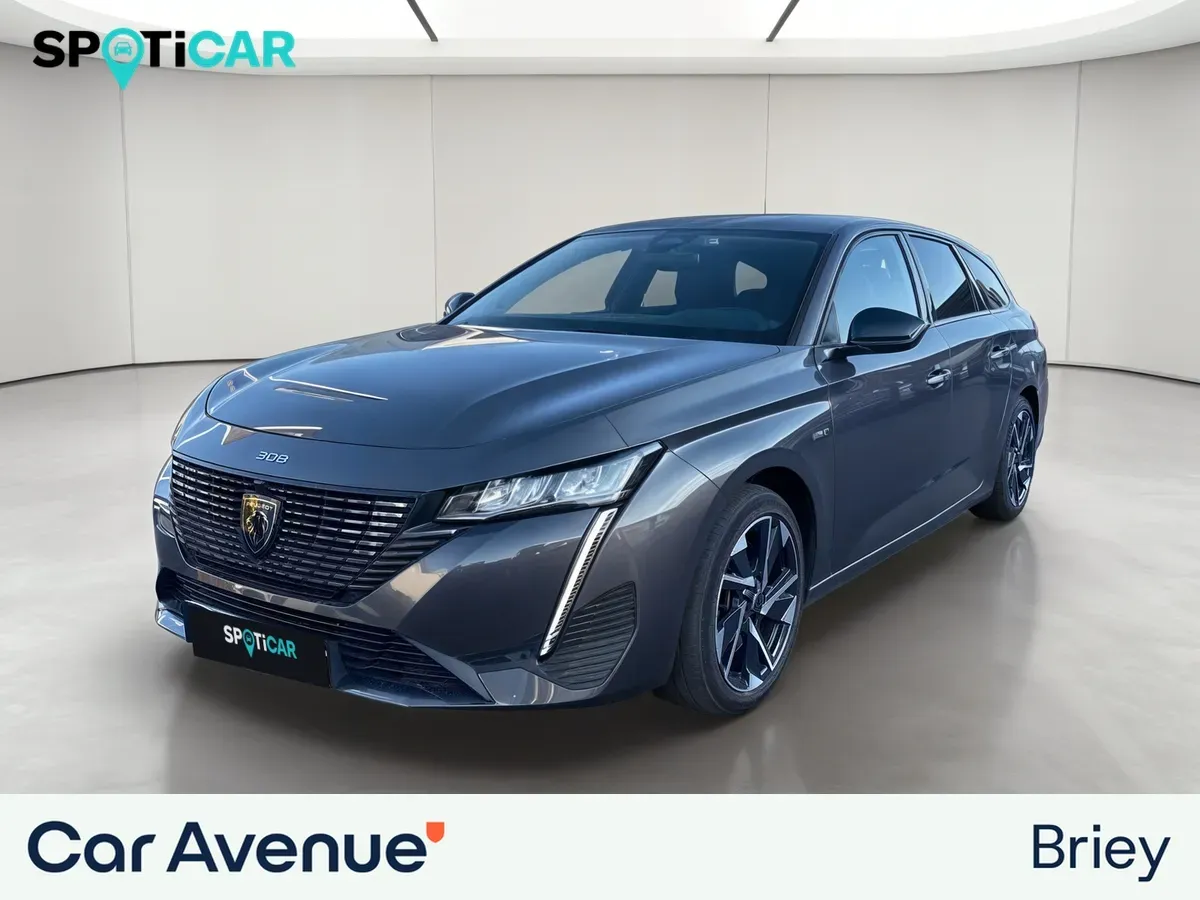 Peugeot 308 gris d'occasion