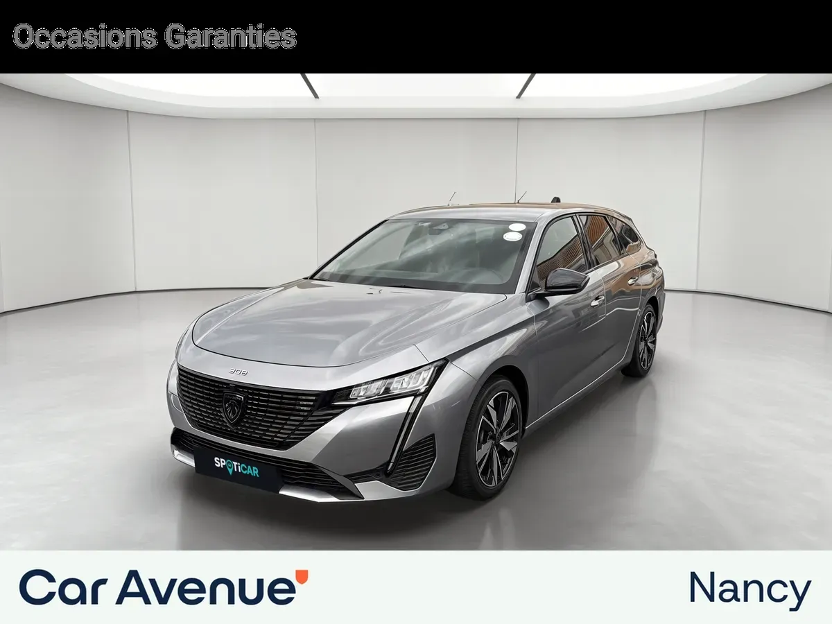 Peugeot 308 SW gris acier p. m. d'occasion