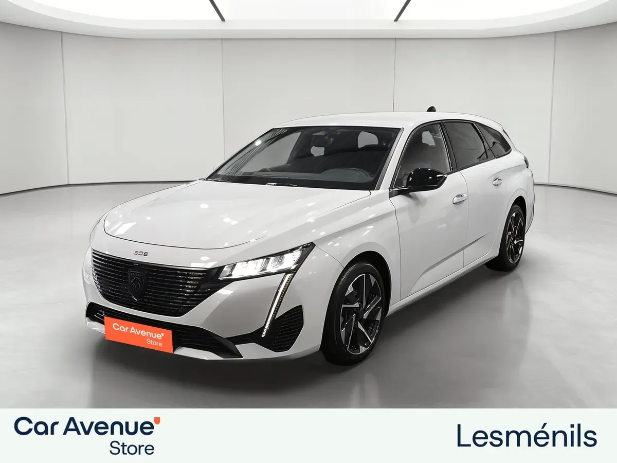 Peugeot 308 blanc d'occasion