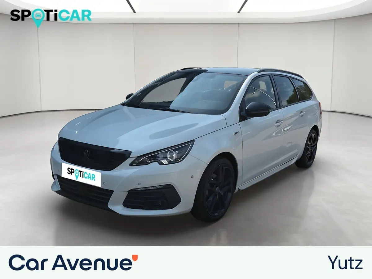 Peugeot 308 SW blanc d'occasion