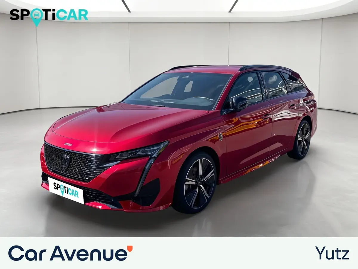 Peugeot 308 SW rouge d'occasion