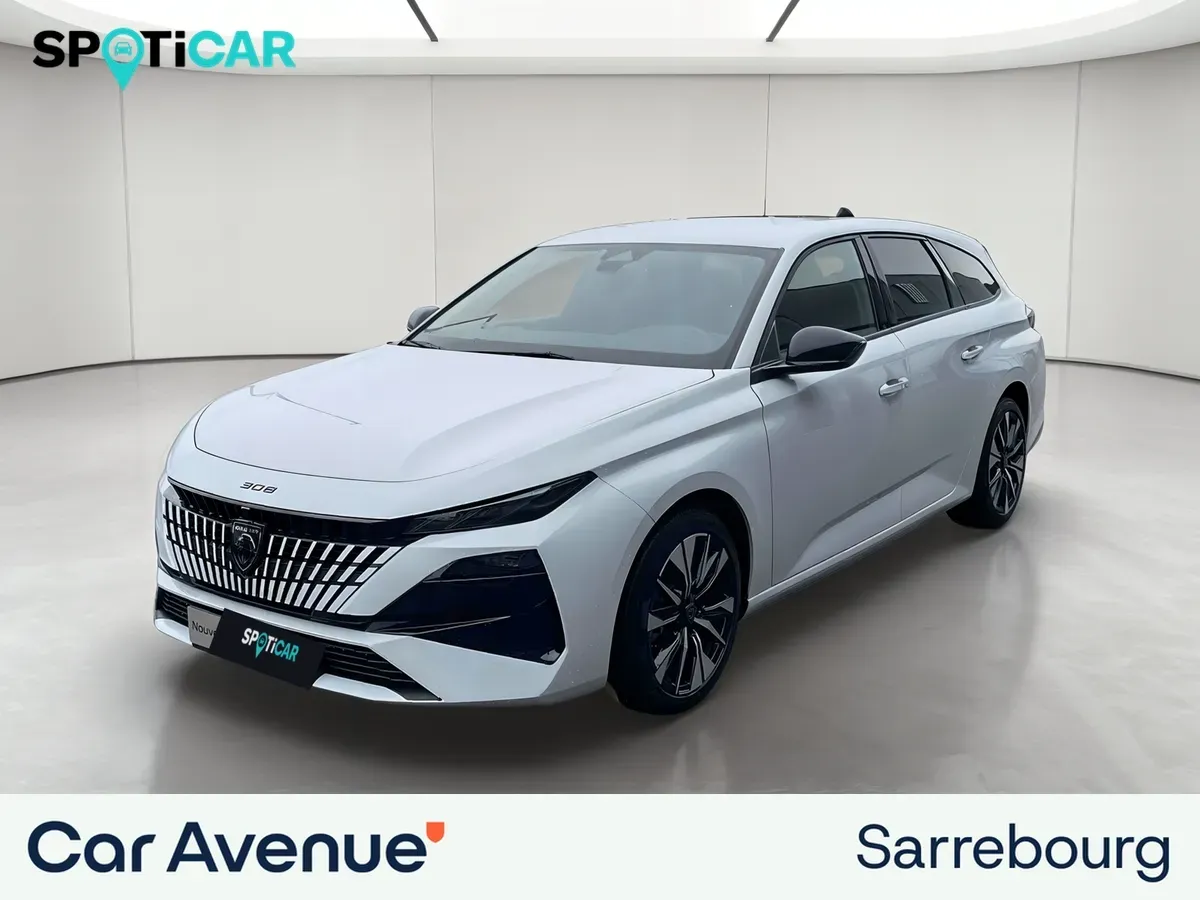 Peugeot 308 SW blanc neuf