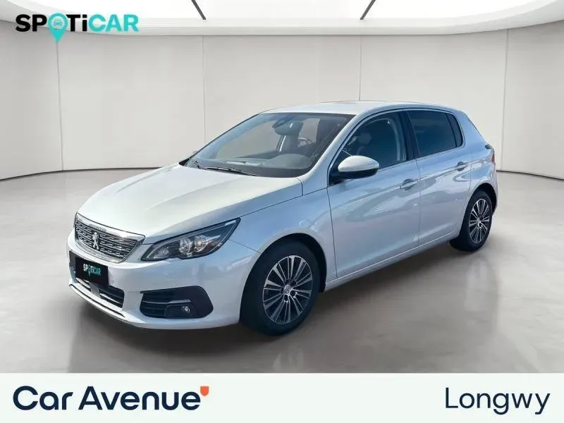 Peugeot 308 blanc d'occasion