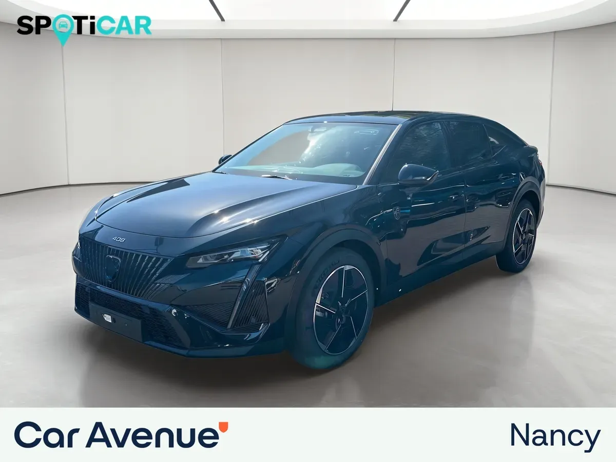 Peugeot 408 noir d'occasion