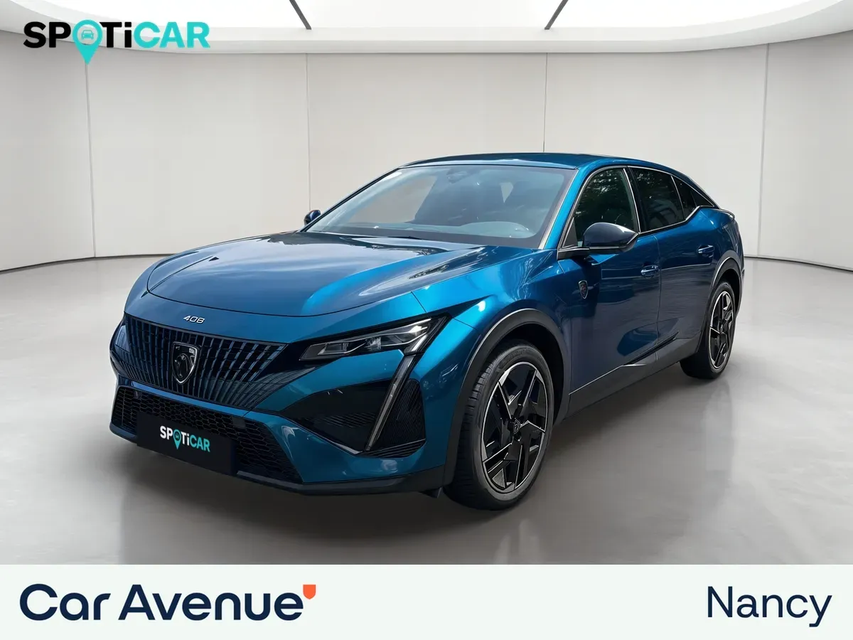 Peugeot 408 bleu d'occasion