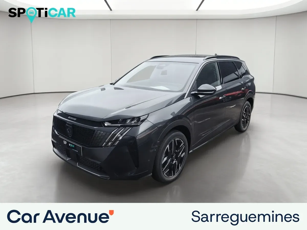 Peugeot 5008 gris fonce d'occasion