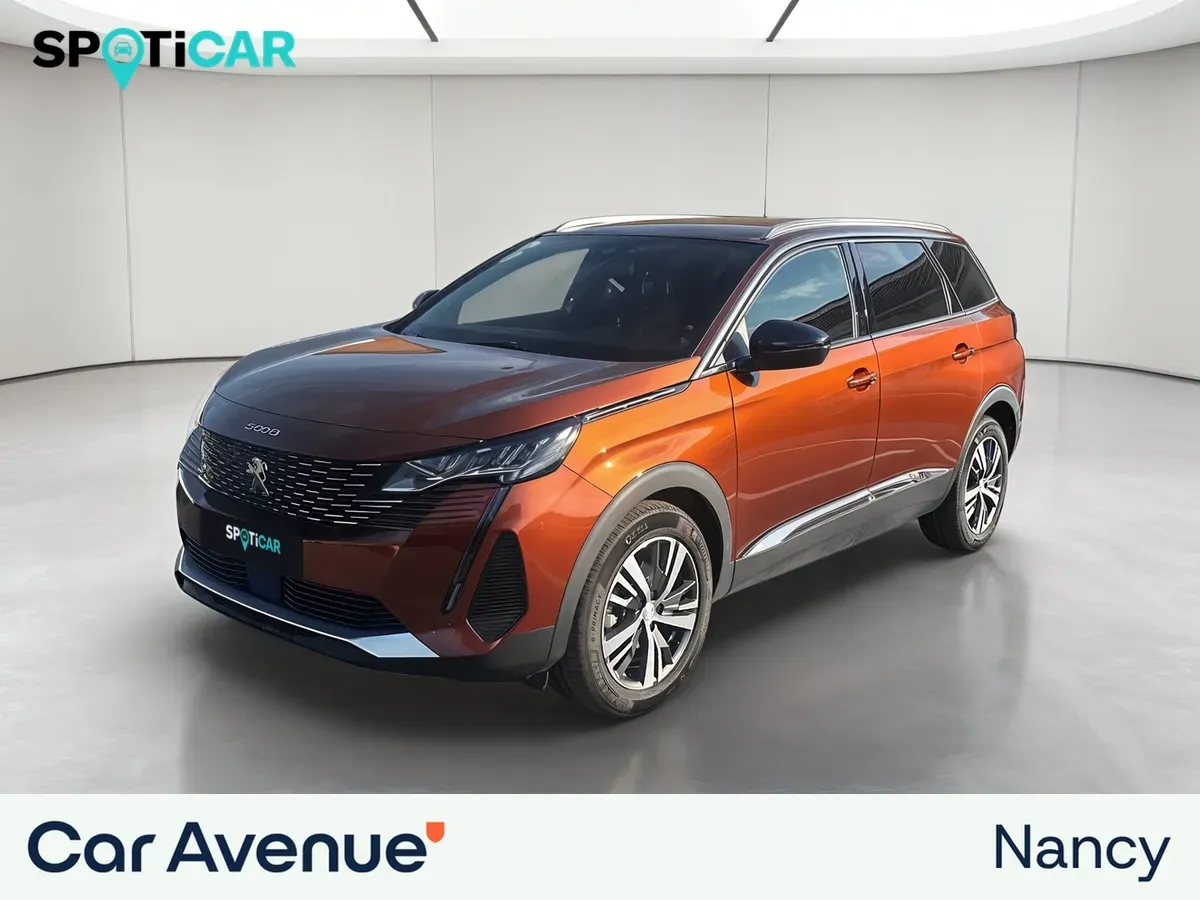 Peugeot 5008 marron d'occasion