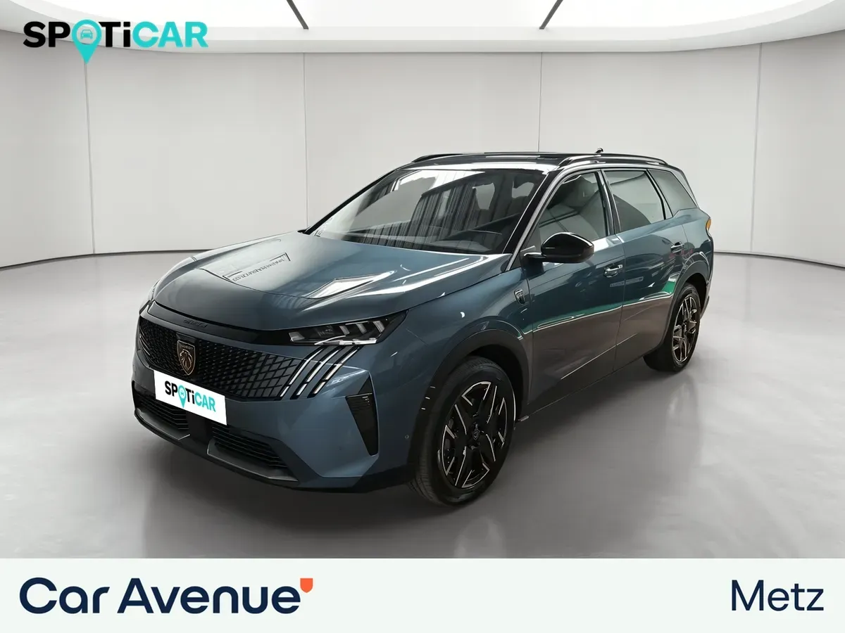 Peugeot 5008 bleu ingaro neuf