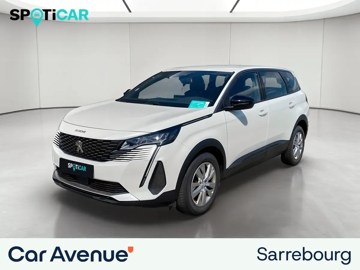 Peugeot 5008 blanc nacre (n) d'occasion