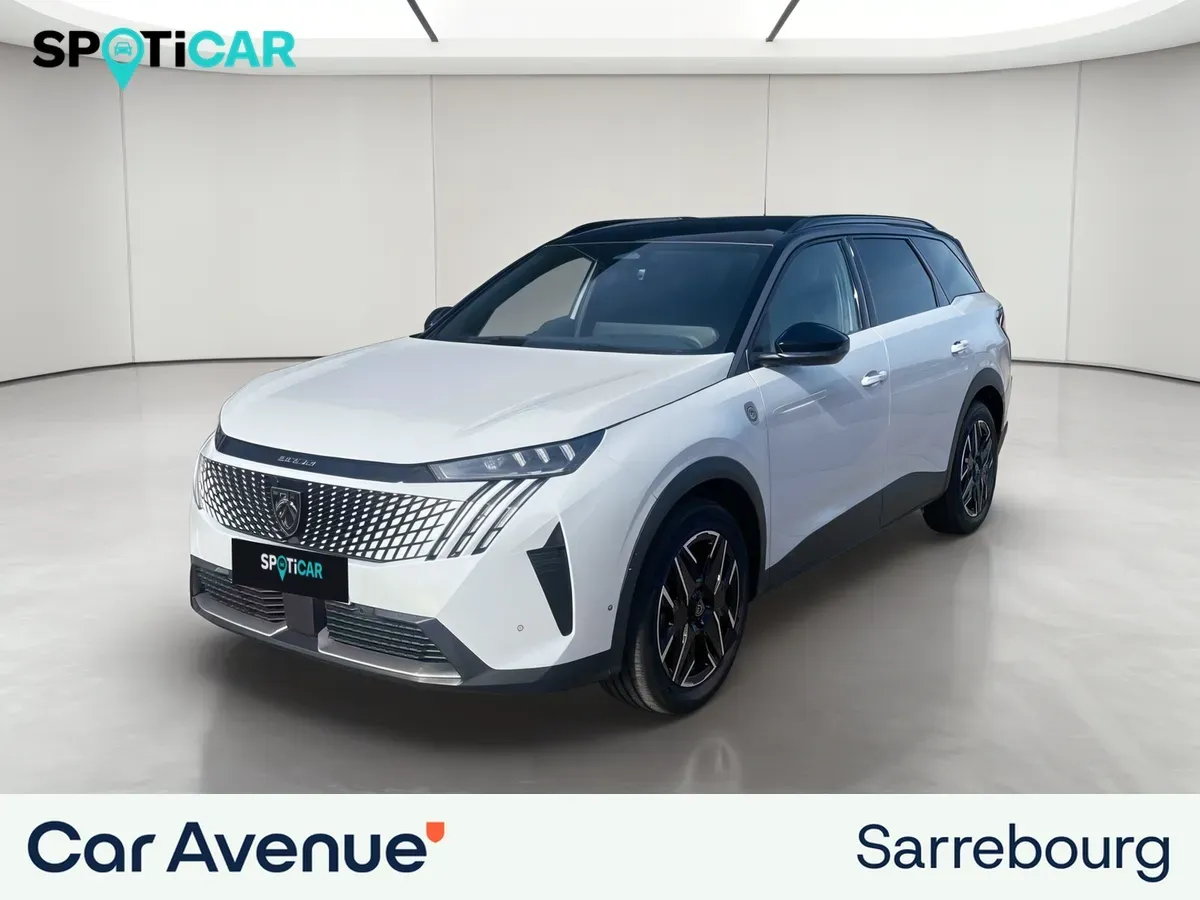 Peugeot 5008 blanc d'occasion