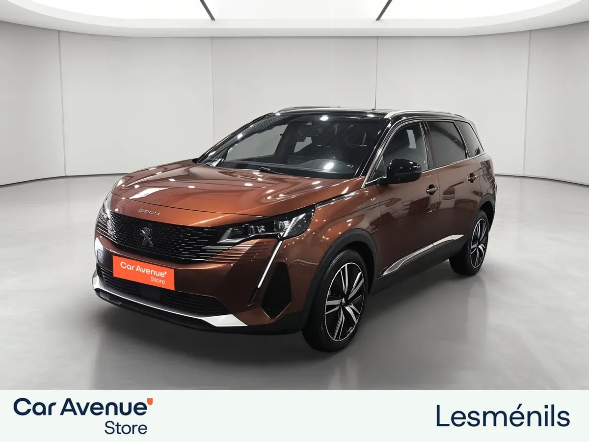 Peugeot 5008 marron d'occasion